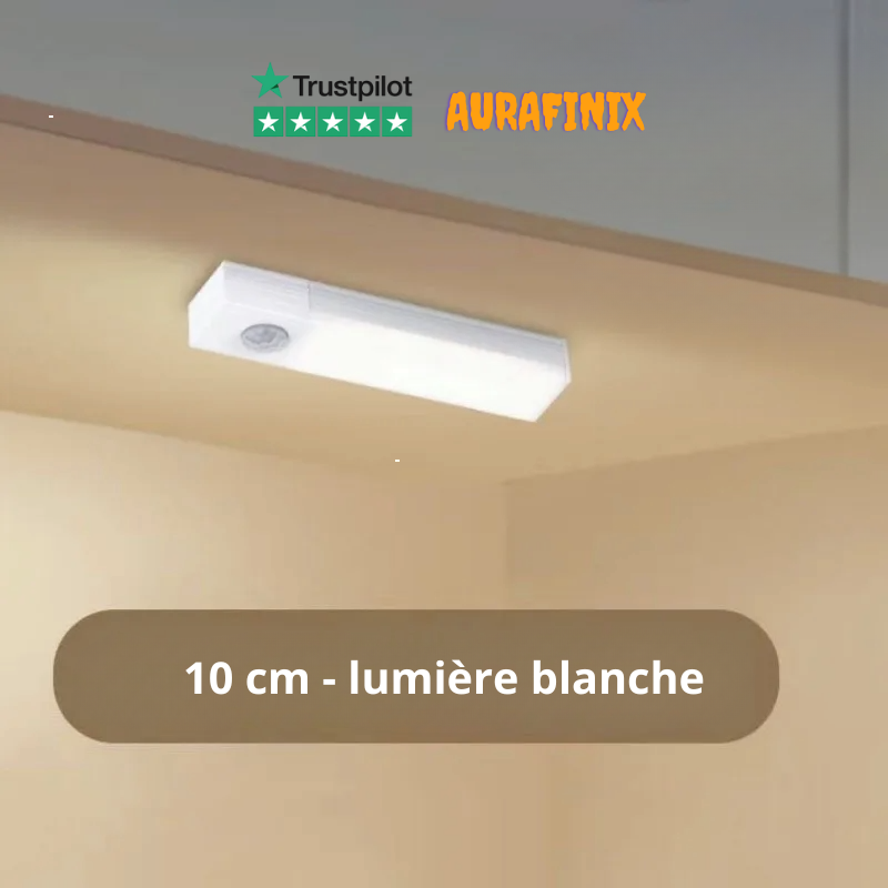 10 cm - lumière blanche